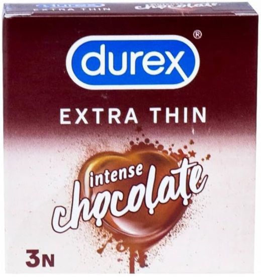 DUREX EXTRA THIN INTENSE CHOCOLATE 3 PCS
