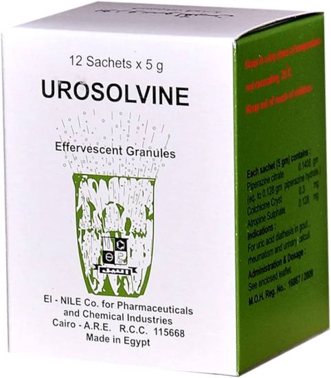 UROSOLVINE 12 SACHETS 38 LE