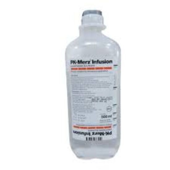 PK MERZ INFUSION 500 ML SOL 300 LE