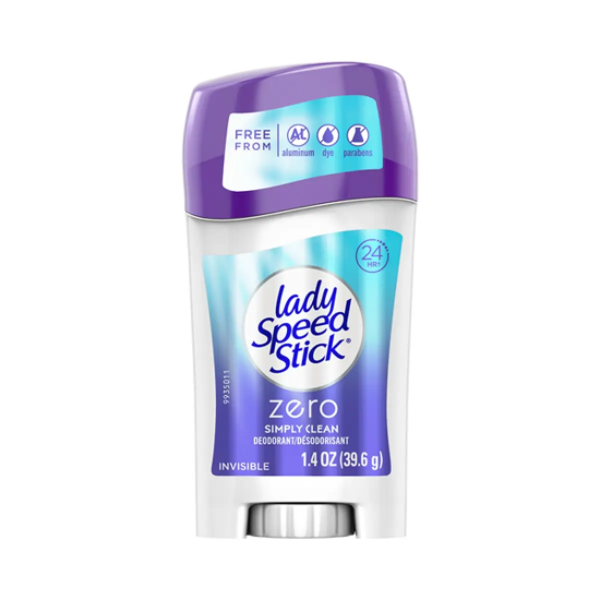 LADY SPEED STICK ZERO SIMPLY CLEAN 39.6G