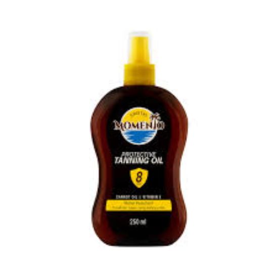 MOMENTO TANNING OIL SPF8 +250ML