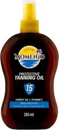 MOMENTO PROTECTIVE TANNING OIL SPF15+250ML