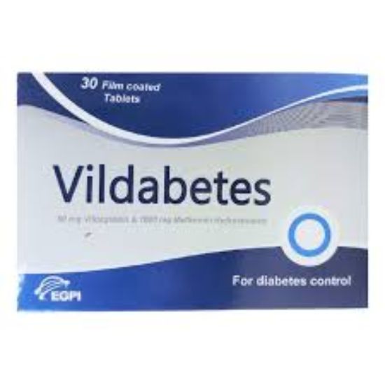 VILDABETES 50 MG/1000 MG 30 TAB 141 LE