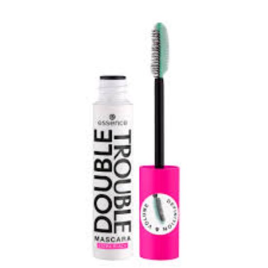 ESSENCE DOUBLE TROUBLE MASCARA EXTRA BLACK 12ML