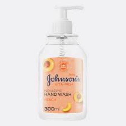JOHNSON VITA RICH HAND WASH 300ML بالخوخ