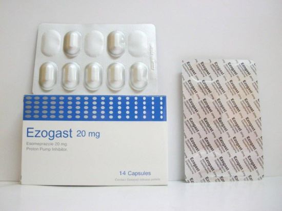 EZOGAST 20 MG 14 CAP 82 LE