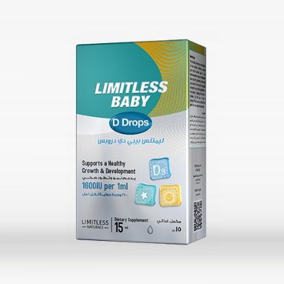 LIMITLESS BABY D DROPS 15 ML 60 LE