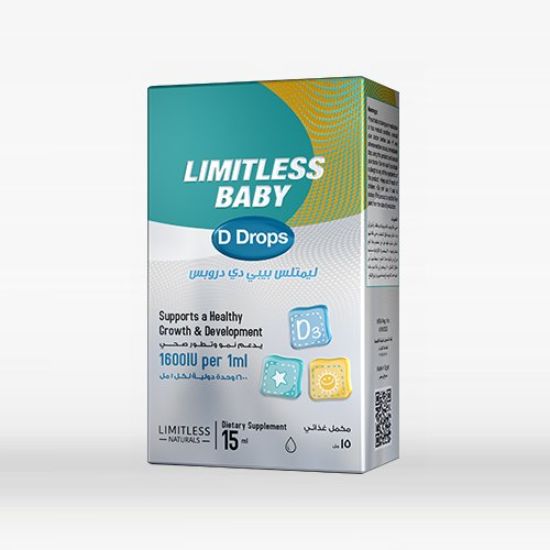 LIMITLESS BABY D DROPS 15 ML 60 LE