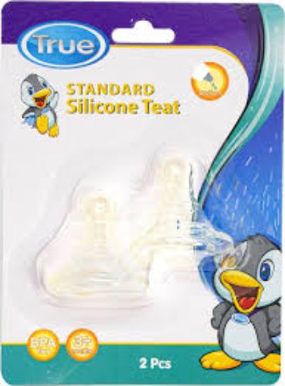 TRUE STANDARD SILICONE TEAT 2PCS (+0MONTH )2022333