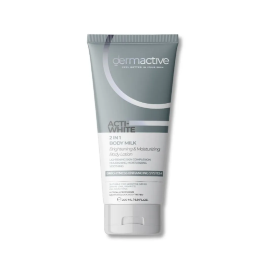 DERMACTIVE ACTI- WHITE 2IN 1 BODY MILK 200 ML
