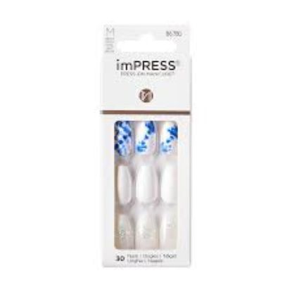 KISS IMPRESS NAILS (M)RIVIERA PARADISE IMM18C