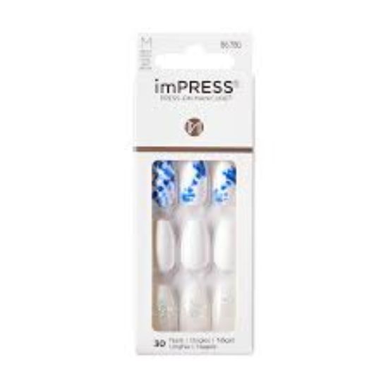 KISS IMPRESS NAILS (M)RIVIERA PARADISE IMM18C