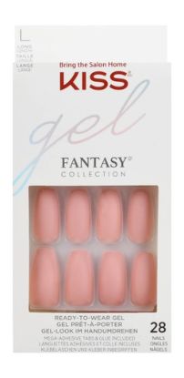 KISS GEL FANTASY 28 NAIL KGN 25Cاظافر