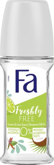 FA COCONUT & LIME FRESHLY FREE ROLL 50ML
