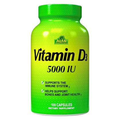 ALFA VITAMIN D3 5000IU 100 CAP
