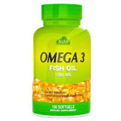ALFA OMEGA 3 FISH OIL 1000 MG 60 CAPS