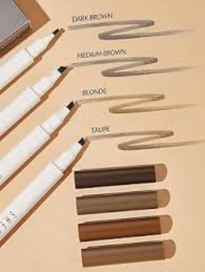 SHEGLAM FEATHER ANGLED BROW PENCIL LIGHT BROWN