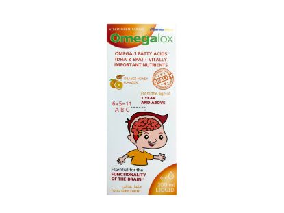 OMEGALOX LIQUID 200 ML 750 LE