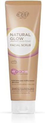 EVA NATURAL GLOW FACIAL SCRUB 100 ML مقشر الوجه