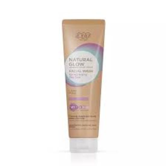 EVA NATURAL GLOW FACIAL WASH 100MLعادي الي جاف