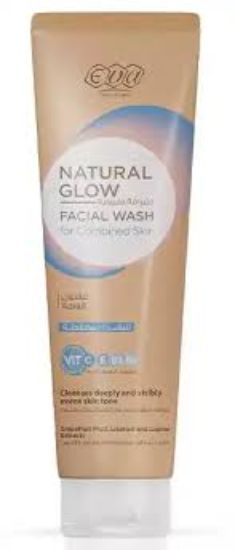 EVA NATURAL GLOW FACIAL WASH FOR COMBINED SKIN 100 MLبشره مختلطه