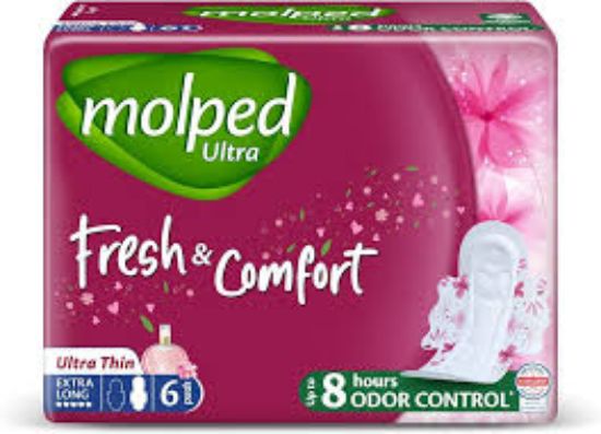 MOLPED ULTRA FRESH&COMFORT EXTRA LONG 6 PADS