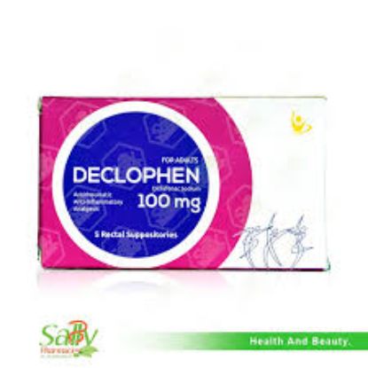 DECLOPHEN 100 MG SUPP ADULT