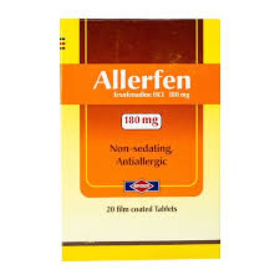 ALLERFEN 180 MG 20 TAB 84 LE
