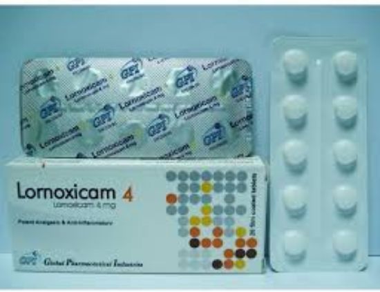 LORNOXICAM 4 MG 20 TAB 37 LE