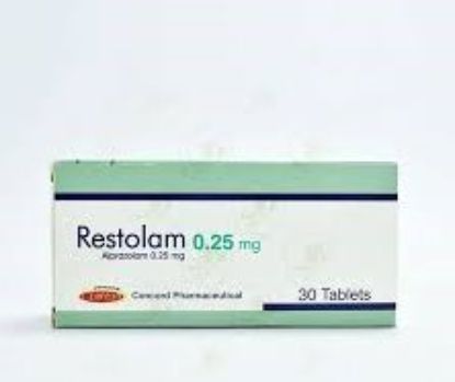 RESTOLAM 0.25 MG 30 TAB 30 LE