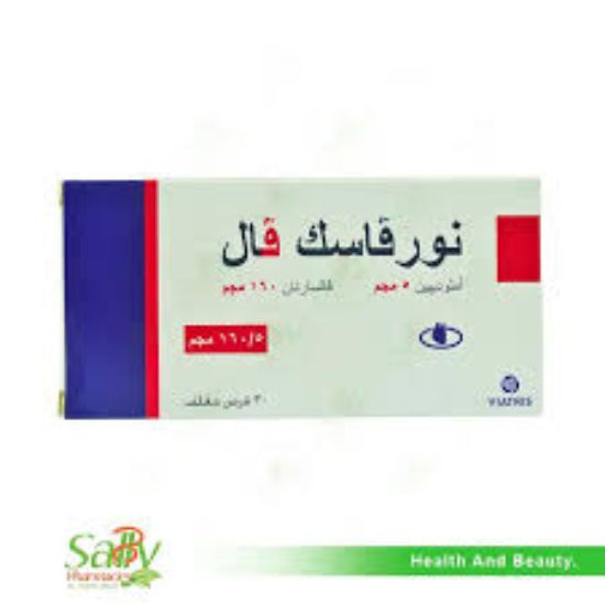 NORVASC VAL 5/160 MG 30 TAB 168 LE