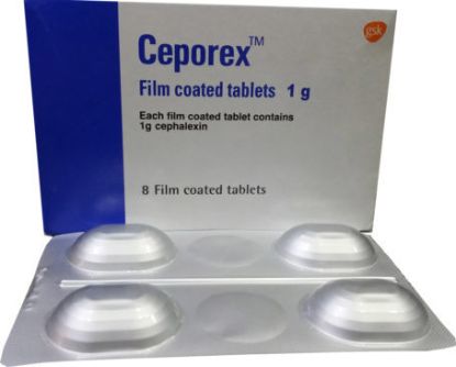 CEPOREX 1 GM 8 TAB 78 LE