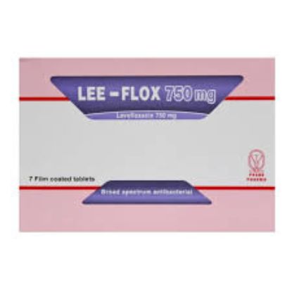 LEE FLOX 750 MG 7 TAB 145 LE