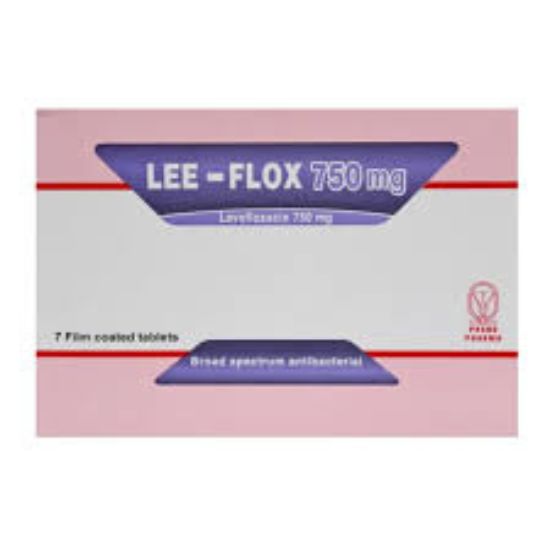 LEE FLOX 750 MG 7 TAB 145 LE