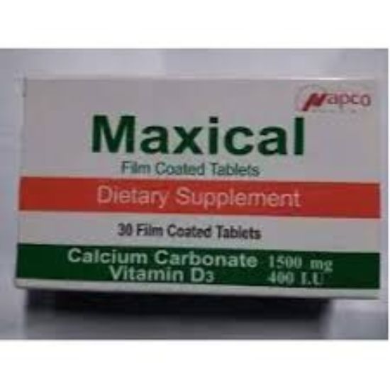 MAXICAL 30 TAB 600 MG 87 LE