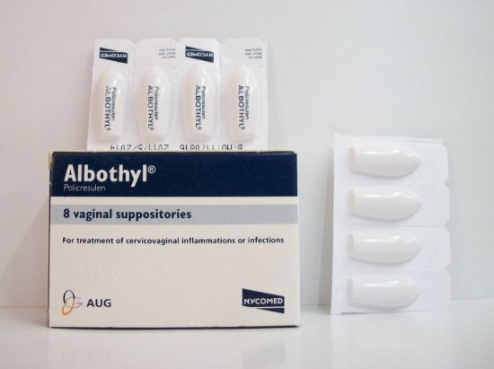 ALBOTHYL 8 VAG SUPP 64 LE
