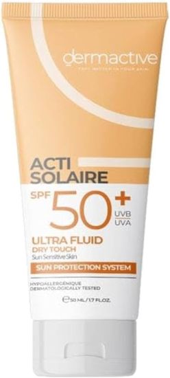 DERMACTIVE ACTI SOLAIRE ULTRA FLUID SENSITIVE SKIN 50ML SPF50+