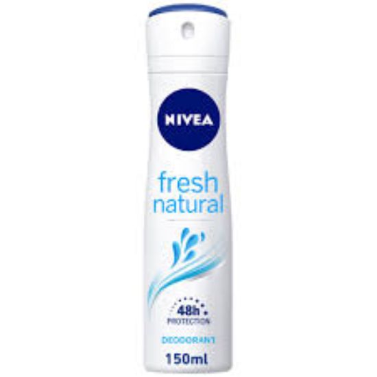 NIVEA FRESH NATURAL 150 ML SPRAY FOR WOMAN OFF 20%