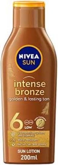 NIVEA SUN INTENSE BRONZE SPF+6 LOTION 200 ML