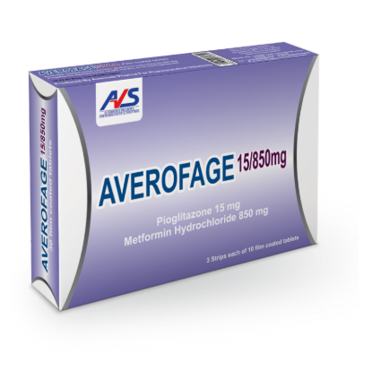 AVEROFAGE 15/850 MG 30 TAB 76.5 LE