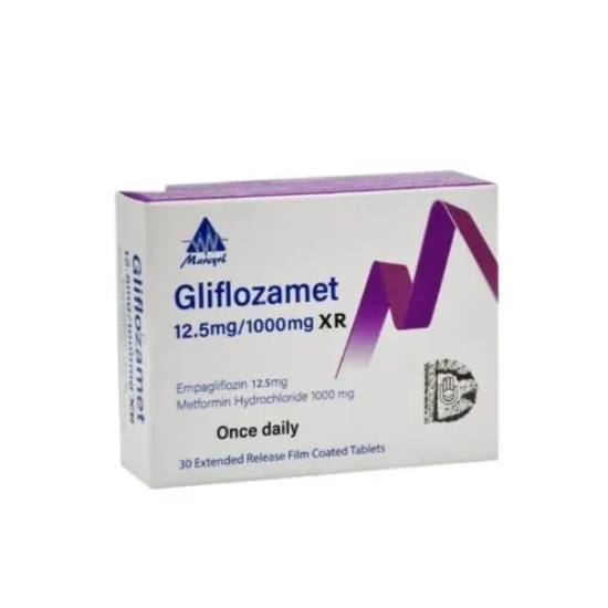 GLIFLOZAMET 12.5/1000 MG 30 TAB 216 LE