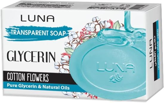 LUNA GLYCERIN SOAP COTTON FLOWERS 100GM