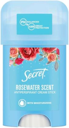 SECRET ROSEWATER ALUMINUM FREE STICK 68GM
