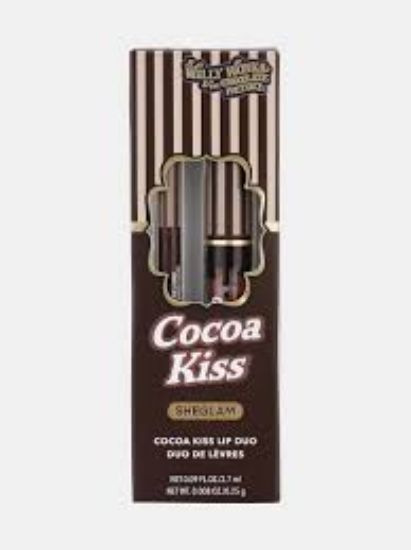 SHEGLAM WONKA COCOA KISS LIP DUO BROWNIE BITA