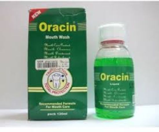 ORACIN MOUTHWASH 125 ML فراوله