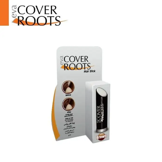 EVA COVER ROOTS HAIR MASCARA BLACK 10 GM