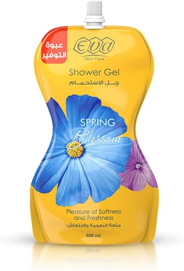 EVA SKIN CARE SHOWER GEL POUCH SPRING BLOSSOM 500ML