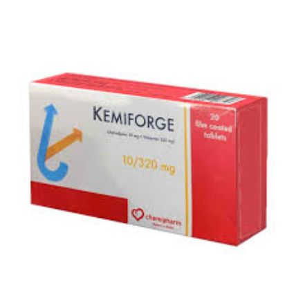 KEMIFORGE 10/320 MG 20 TAB 95 LE