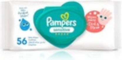 PAMPERS SENSITIVE BABY WIPES 224 pac عرض 3+1