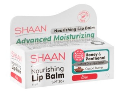 SHAAN LIP BALM ROSE 5 GM